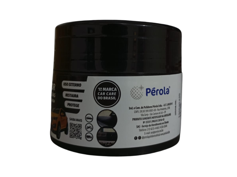 Revitalizador Plásticos E Borrachas Perola Wax Finish 300g