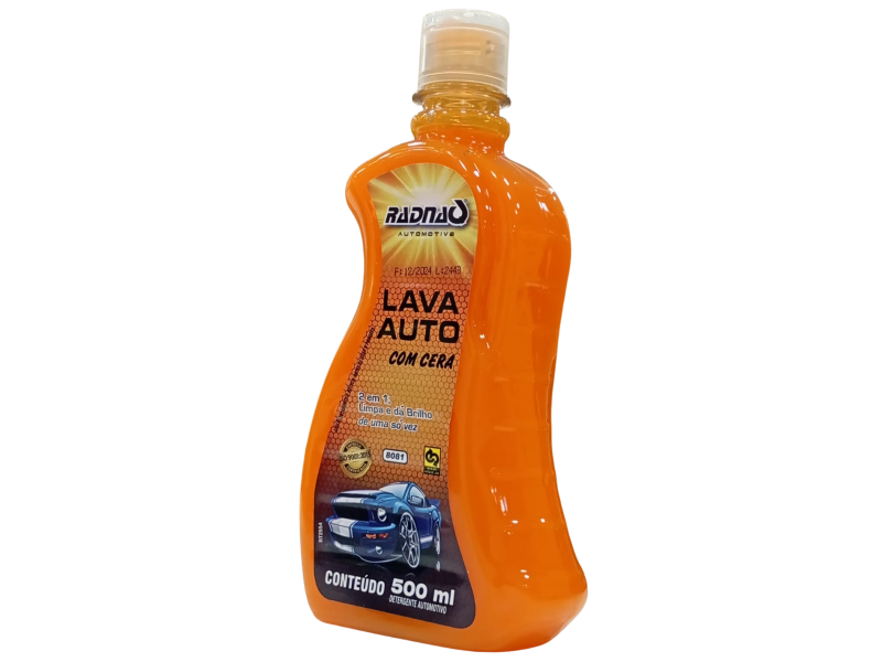 Shampoo Lavagem Com Cera Radnaq 500ml